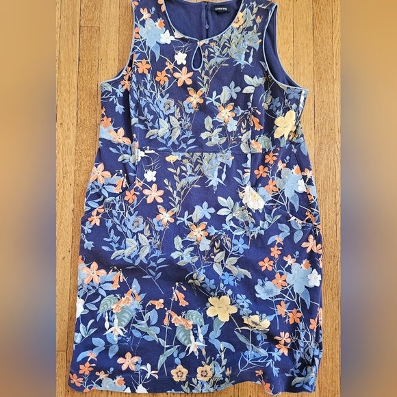 Lands' End Ponte Knit Sleeveless Sheath Dress 22W - Picture 2 of 9